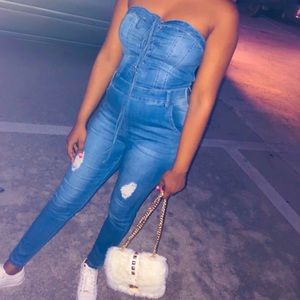 Denim All in one🤤